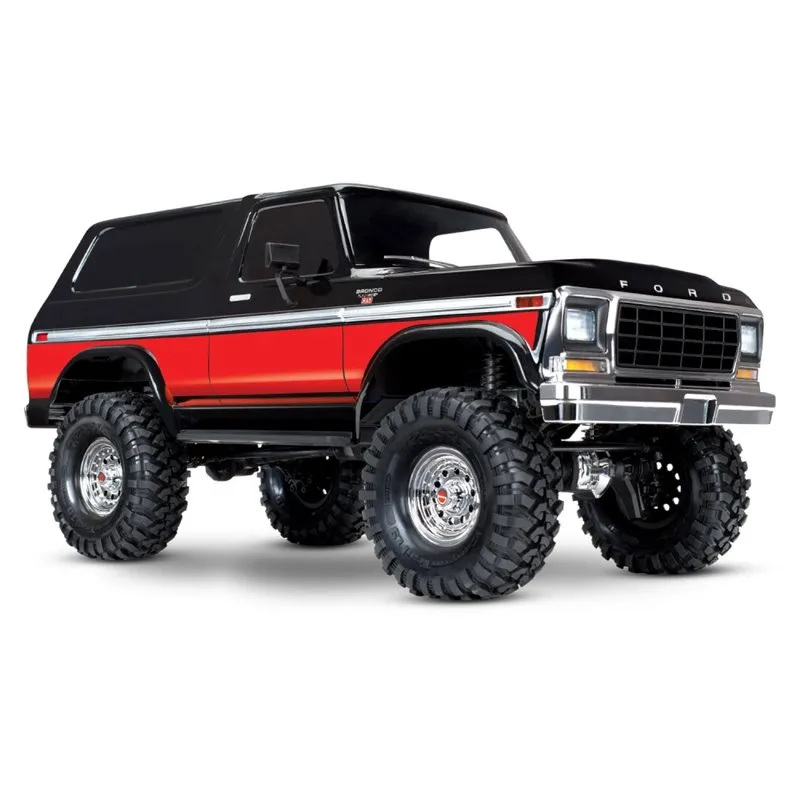 TRX-4 Ford Bronco Ranger XLT Crawler RTR Clipless Röd