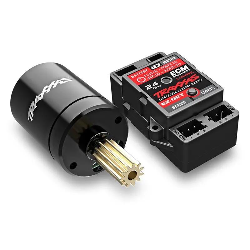 TRX-4M Borstlöst Komplett System