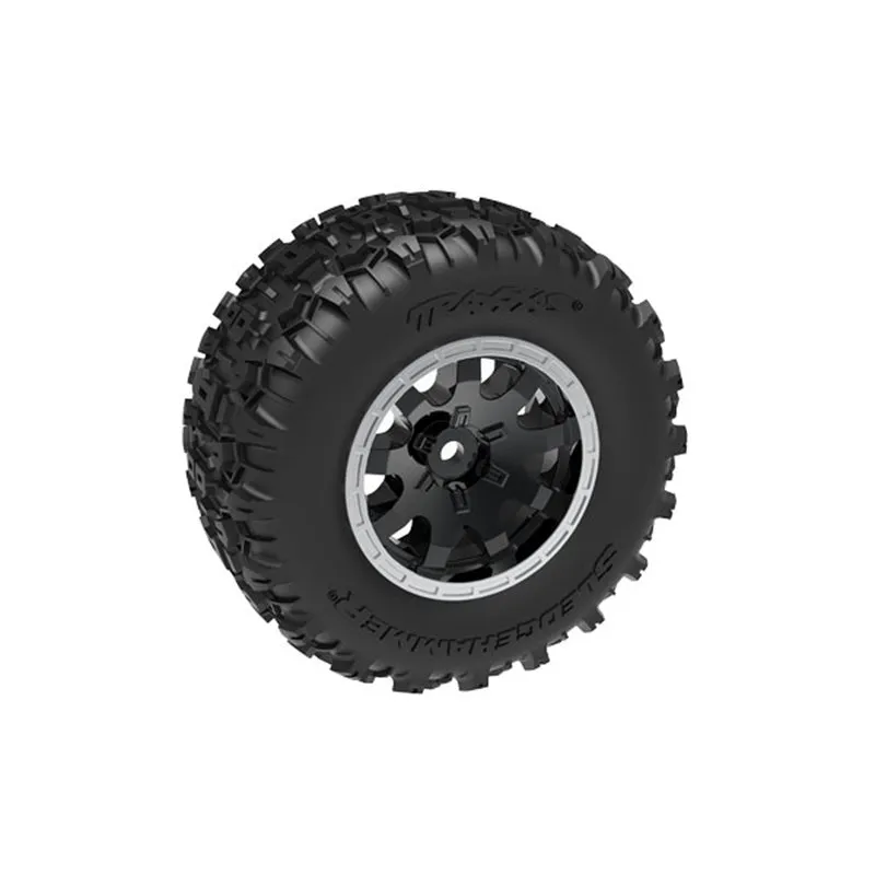 Däck & Fälg Sledgehammer/ Mini Maxx Svart Bak (2)