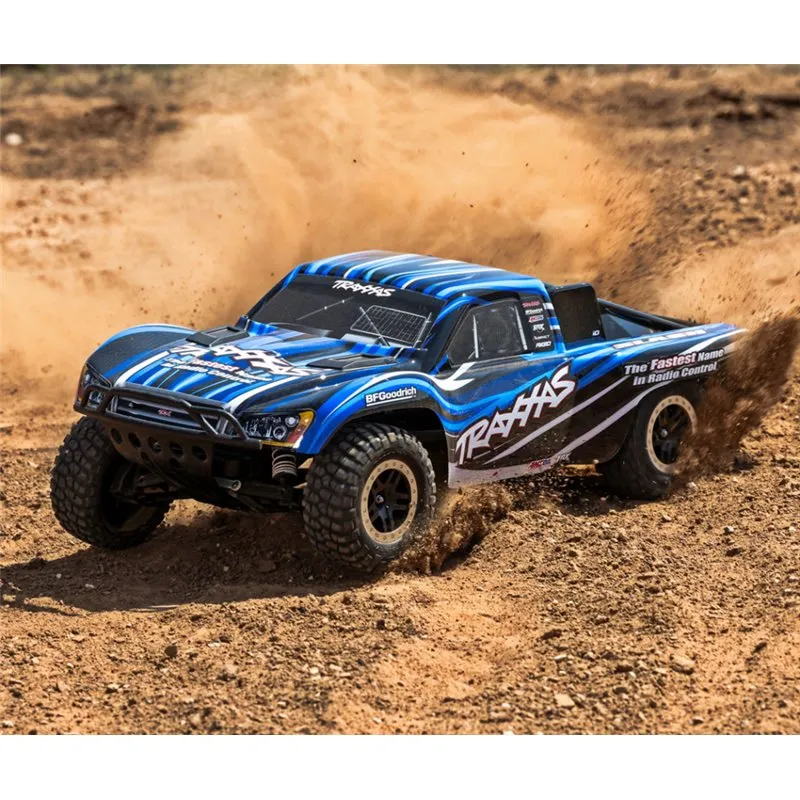 Slash 2WD 1/10 RTR TQ Blå EHD Clipless USB - Med Batteri/Laddare - 7