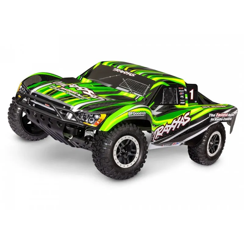 Slash 2WD 1/10 RTR TQ Grön EHD Clipless USB - Med Batteri/Laddare