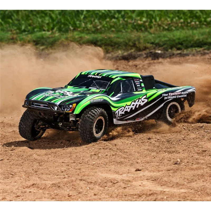 Slash 2WD 1/10 RTR TQ Grön EHD Clipless USB - Med Batteri/Laddare - 6