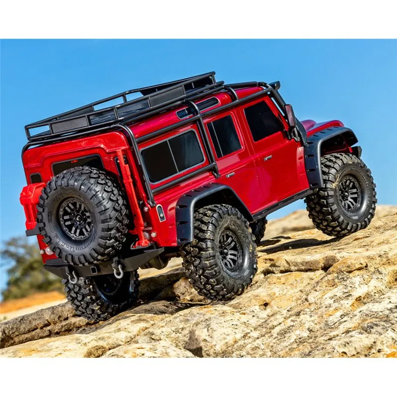 TRX-4 Land Rover Defender Clipless Röd RTR - 7