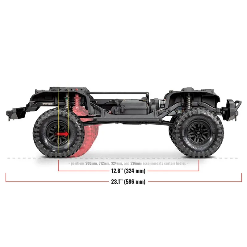 TRX-4 Land Rover Defender Clipless Sand RTR - 5