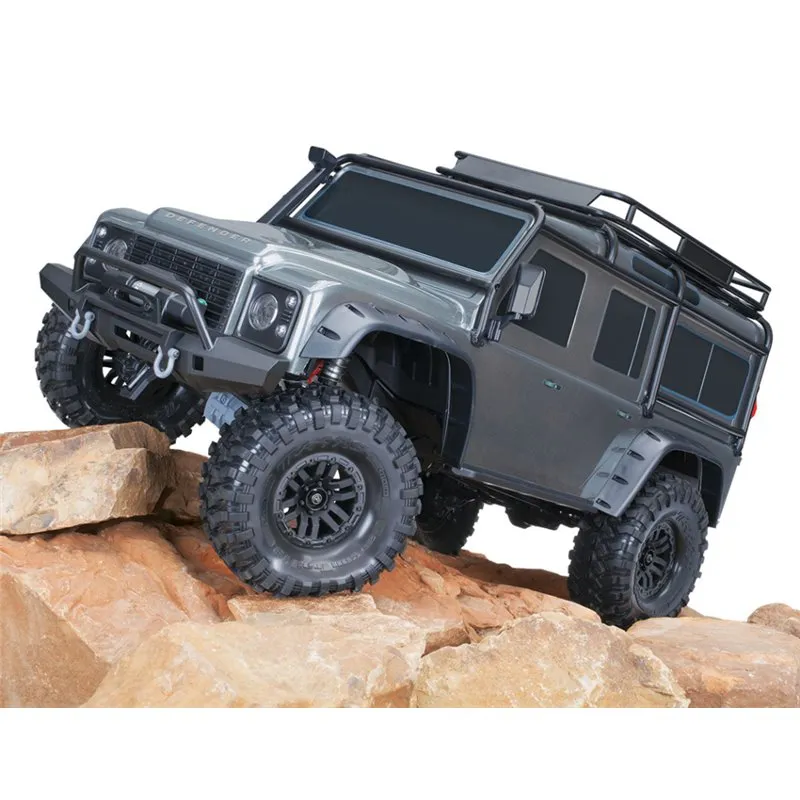 TRX-4 Land Rover Defender Clipless Silver RTR - 4