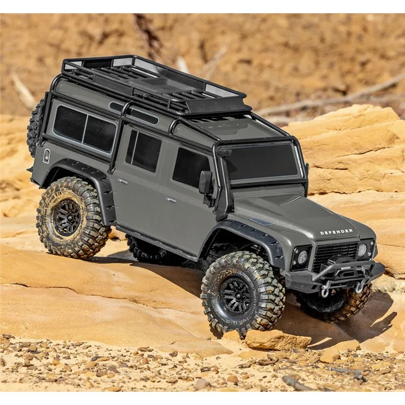 TRX-4 Land Rover Defender Clipless Silver RTR - 5