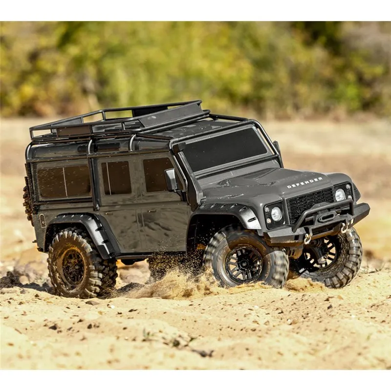 TRX-4 Land Rover Defender Clipless Silver RTR - 7