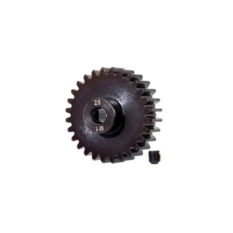 Motordrev (Pinion) 28T 1.0M för 5mm Axel (Fräst, Härdad)