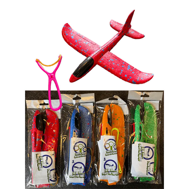 Handkastplan Katapult - 240mm EPP Röd