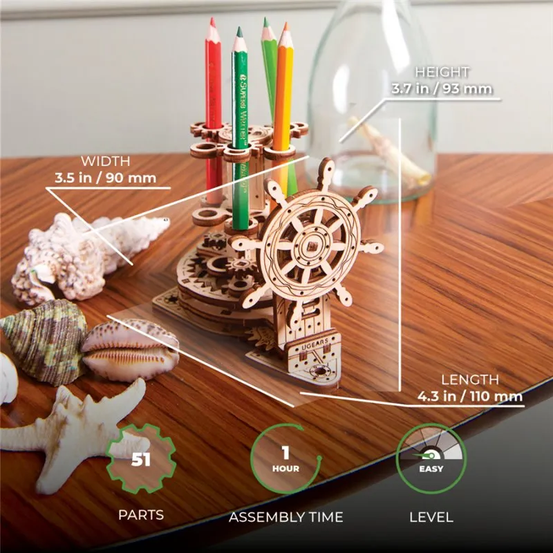 Ugears Wheel-Organizer 2.0 - 7