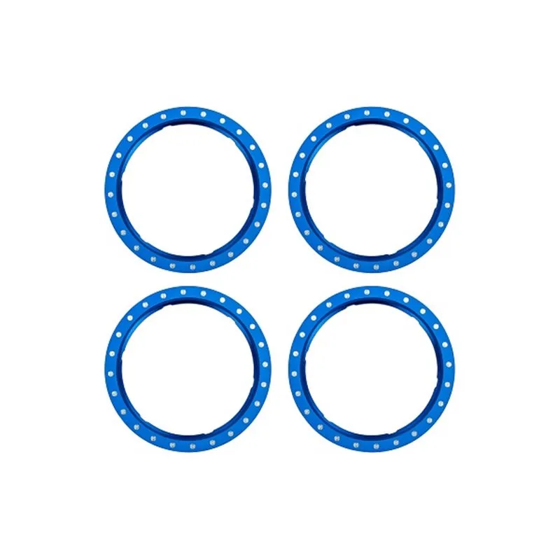 Beadlock Rings Alu Blå (Pro Scale Wheel Alu System) (4)