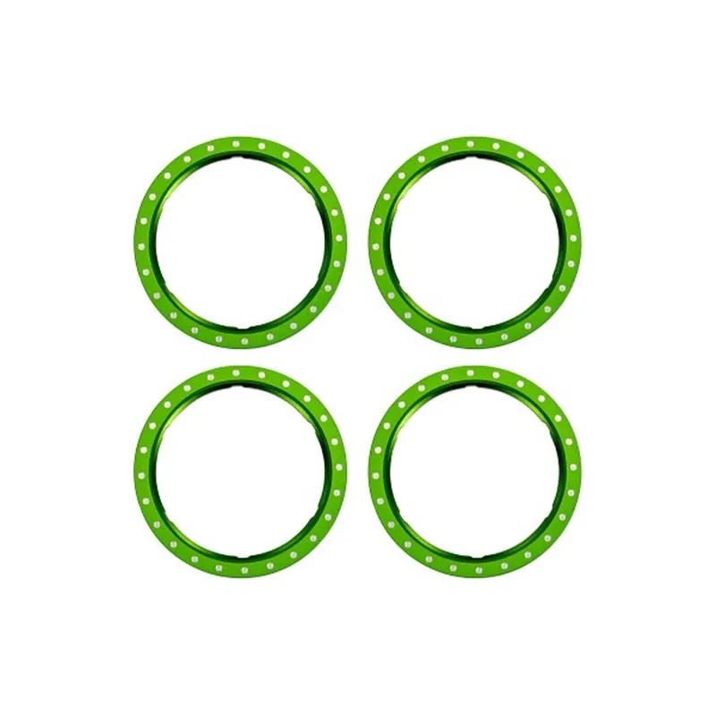 Beadlock Rings Alu Grön (Pro Scale Wheel Alu System) (4)