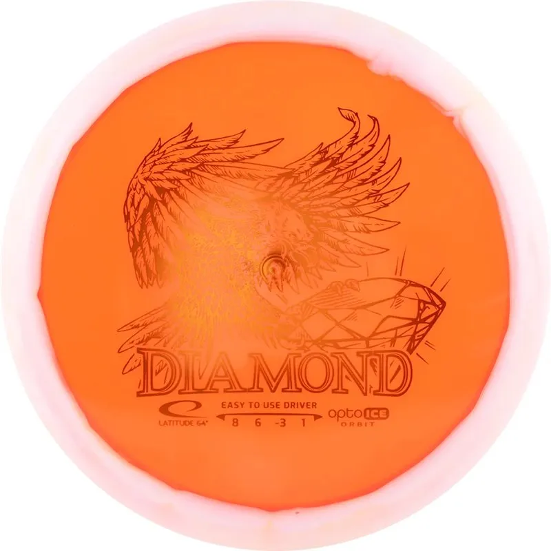 Opto-Ice Orbit Diamond / Orange/White / 155-159 g