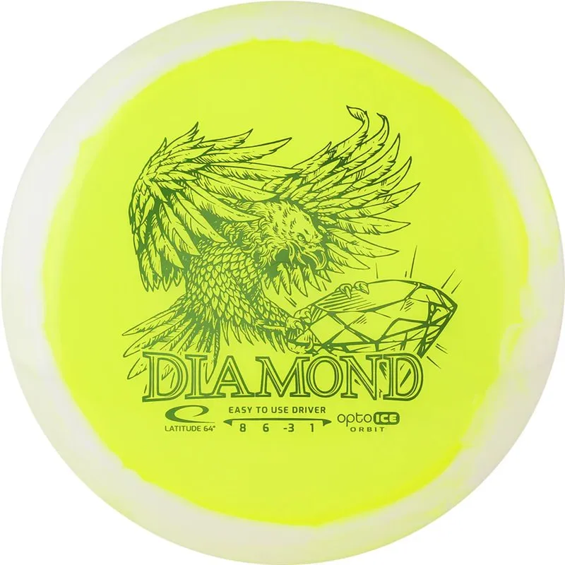 Opto-Ice Orbit Diamond / Yellow/White / 155-159 g