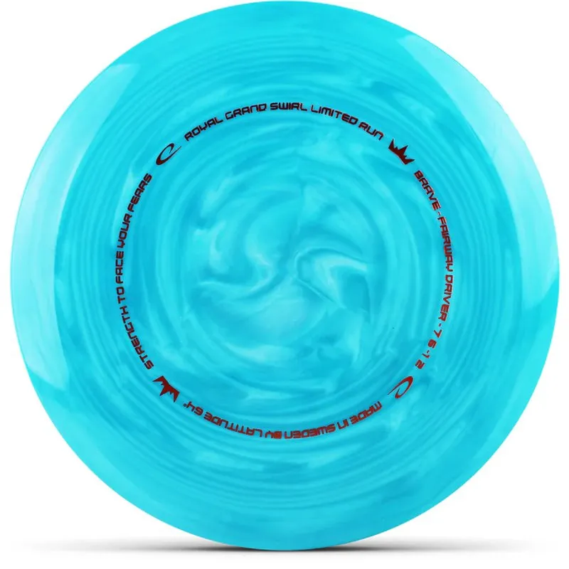 Grand Swirl Brave - Limited Edition / Turquoise/White / 170+ g