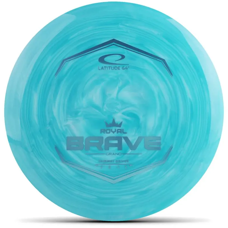 Grand Swirl Brave / Turquoise/White / 173+ g