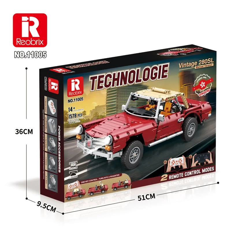 Bilmodell 280 Static Version (1578pcs) - 3