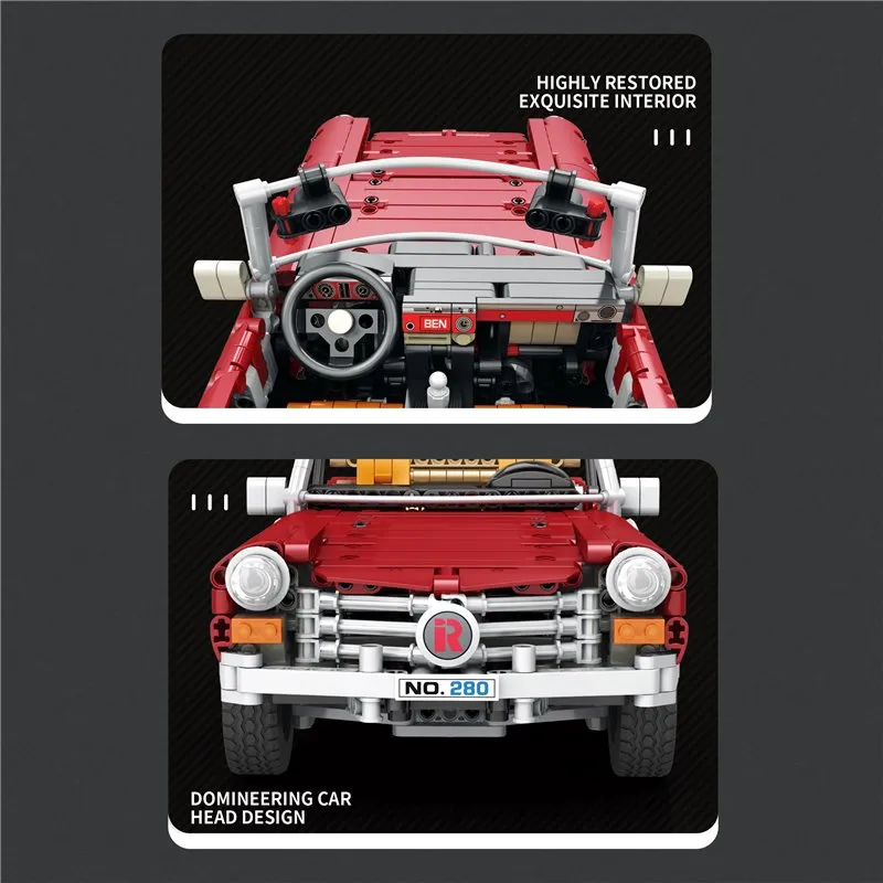 Bilmodell 280 Static Version (1578pcs) - 7