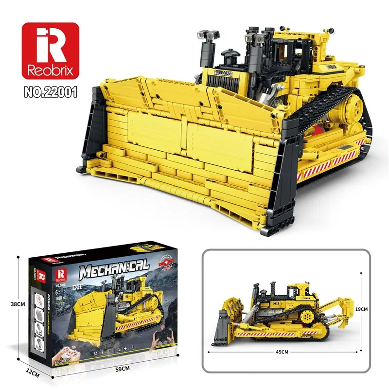 22001 Caterpillar Radiostyrd (1836pcs)