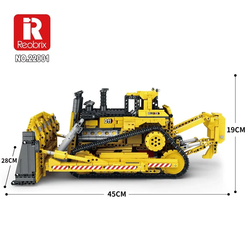 22001 Caterpillar Radiostyrd (1836pcs) - 3