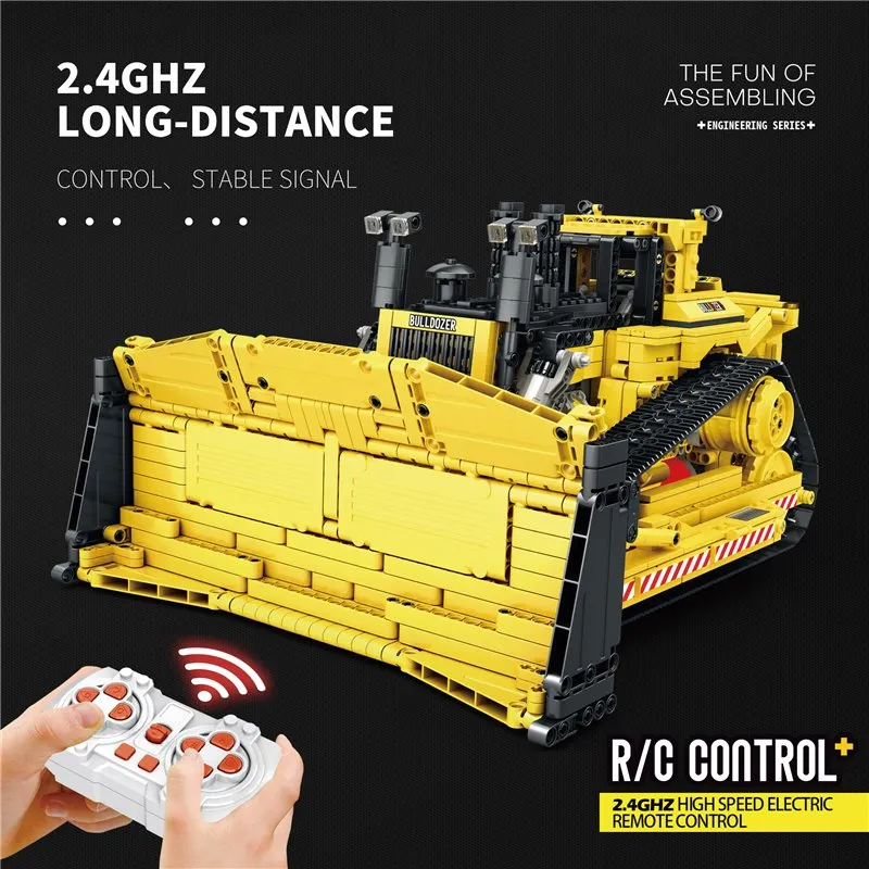 22001 Caterpillar Radiostyrd (1836pcs) - 6