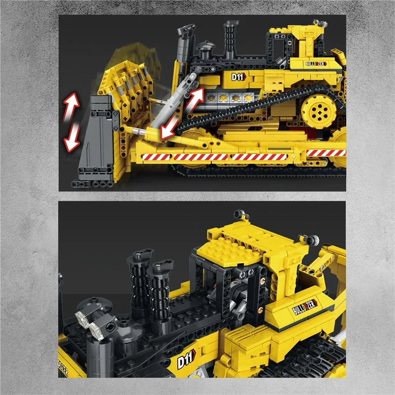 22001 Caterpillar Radiostyrd (1836pcs) - 9
