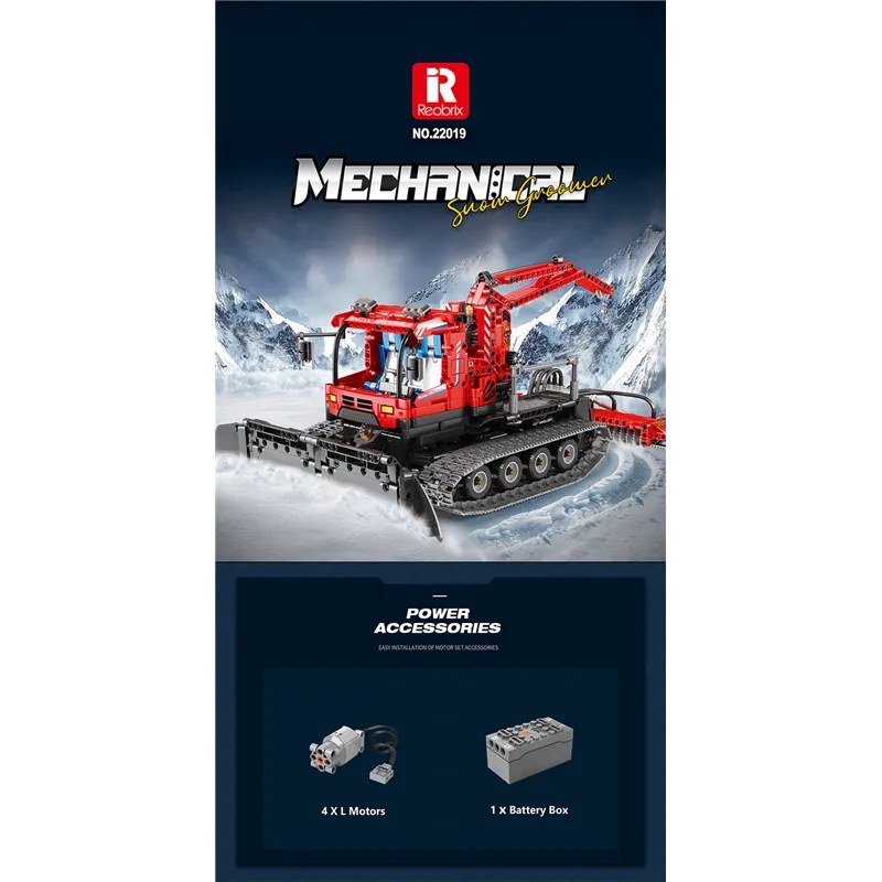 Snö Mobile Radiostyrd (1100pcs) - 6