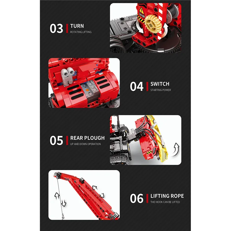 Snö Mobile Radiostyrd (1100pcs) - 9