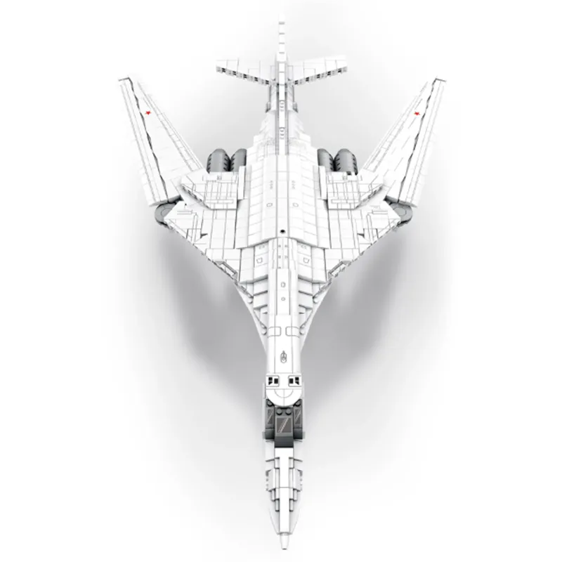 TU-160 Strategiskt bombplan (1598pcs) - 4