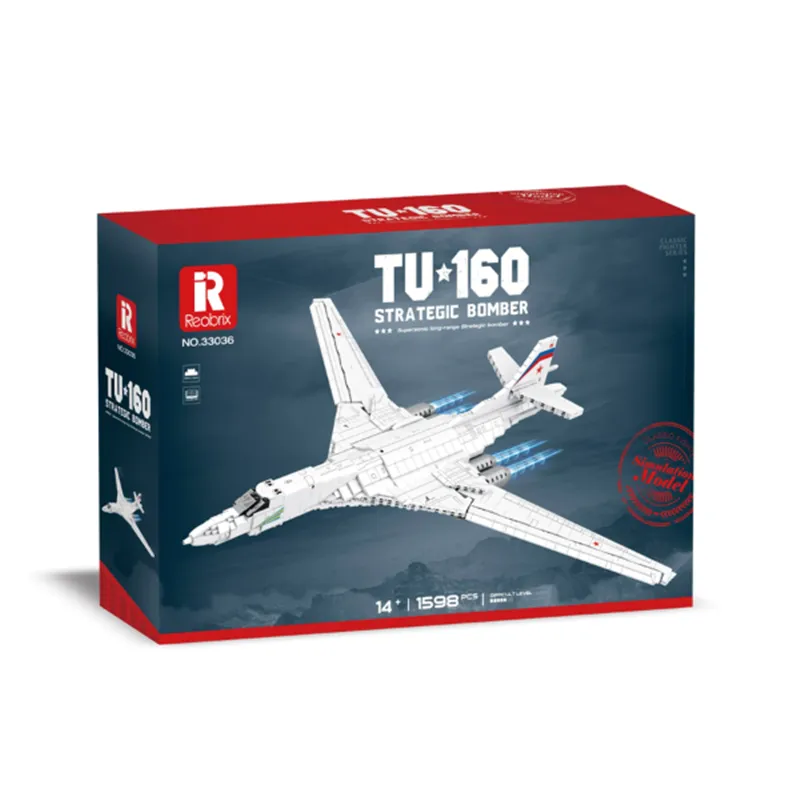 TU-160 Strategiskt bombplan (1598pcs) - 5