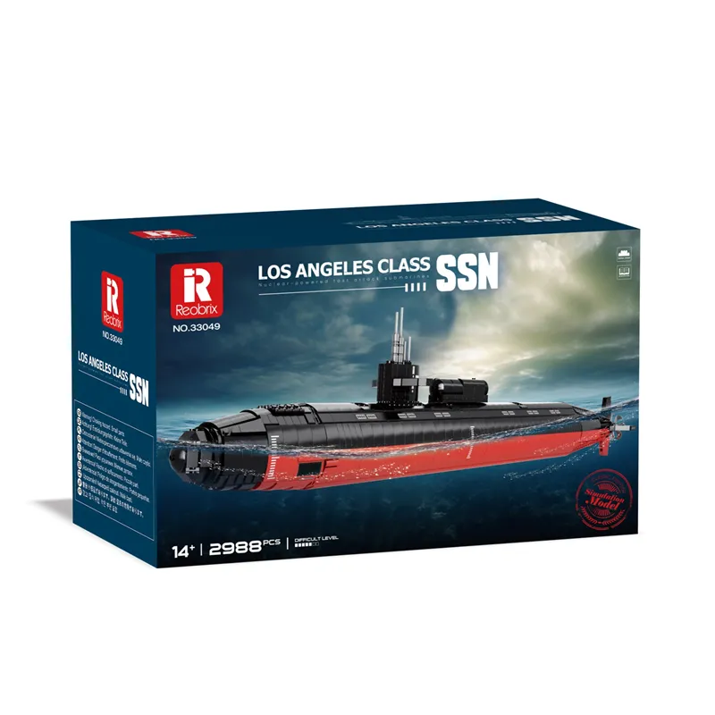 Military Nuclear Submarine (2988pcs) - 4