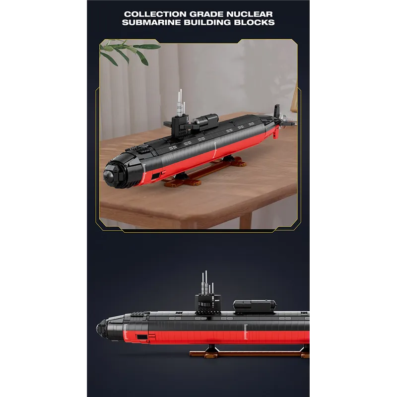 Military Nuclear Submarine (2988pcs) - 7