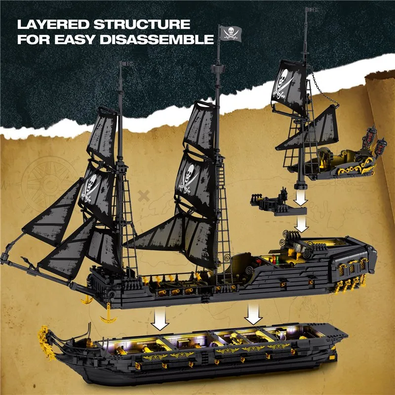 The Black Pearl (4708pcs) - 6
