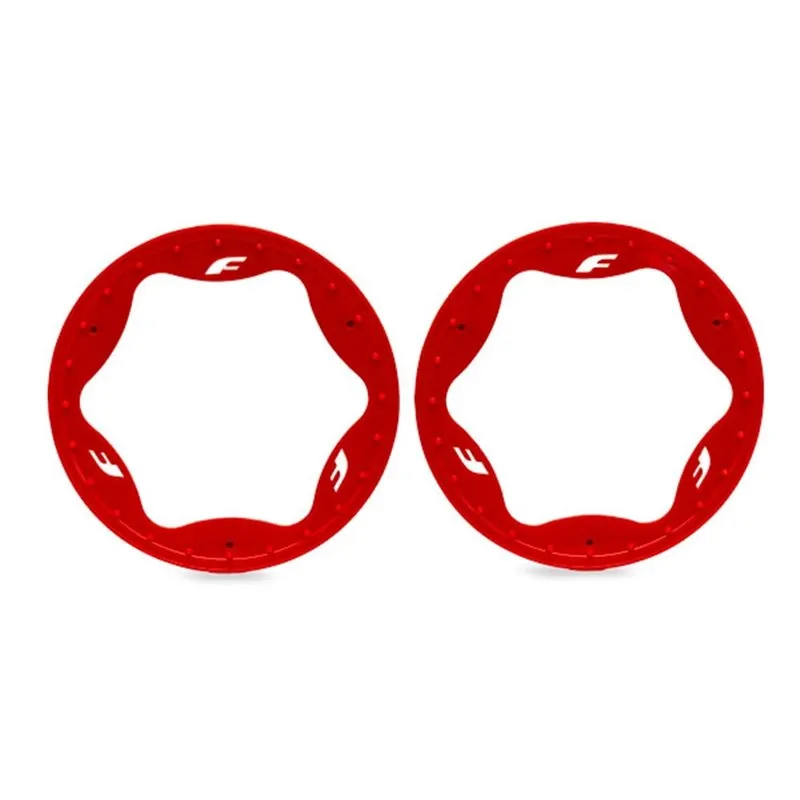 Beadlock Ringar Röd Pro Scale Sand Car Race 4.3