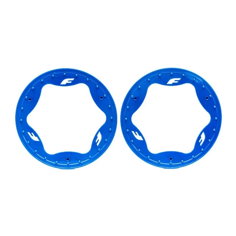 Beadlock Ringar Blå Pro Scale Sand Car Race 3.9