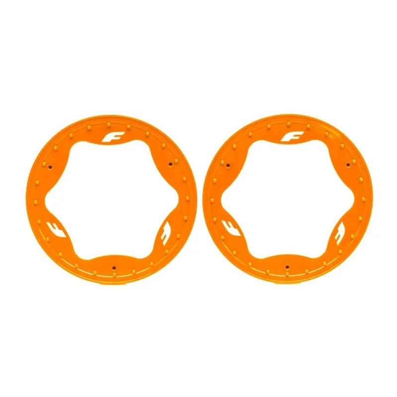 Beadlock Ringar Orange Pro Scale Sand Car Race 3.9