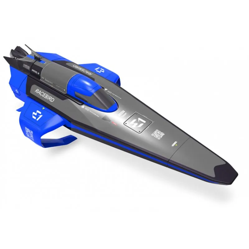 Racebird Lite E1 Hydrofoil 1/14 skala Elbåt RTR Blå
