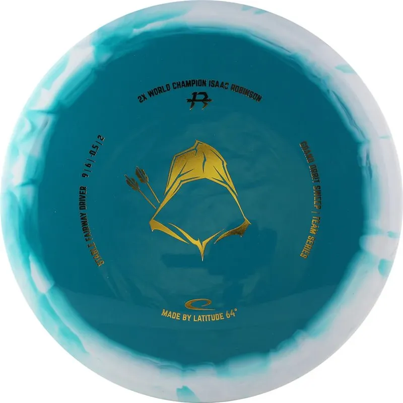 Grand Orbit Sweep - Isaac Robinson Team Series 2025 / Turquoise/White / 173+ g
