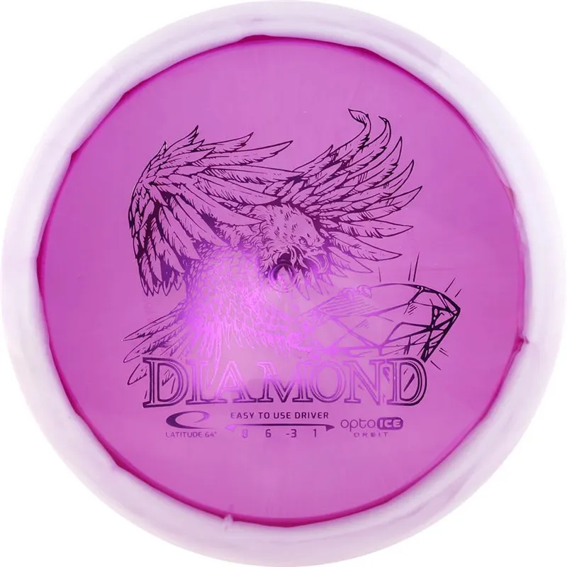 Opto-Ice Orbit Diamond / Purple/White / 155-159 g
