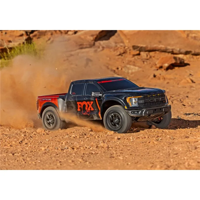 Ford F-150 Raptor-R VXL-4s Ultimate 4WD 1/10 RTR TQi LED Fox1 Svart - 6