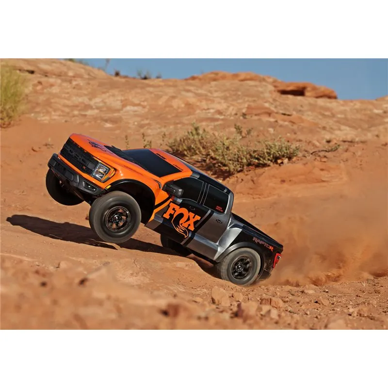 Ford F-150 Raptor-R VXL-4s Ultimate 4WD 1/10 RTR TQi LED Fox2 Orange - 7