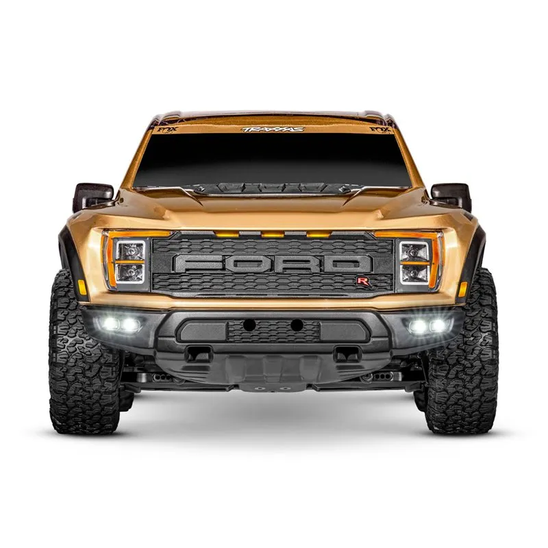 Ford F-150 Raptor-R VXL-4s Ultimate 4WD 1/10 RTR TQi LED Fox SE Guld - 2