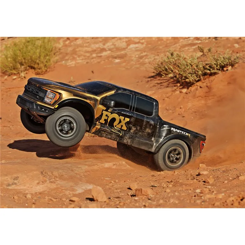 Ford F-150 Raptor-R VXL-4s Ultimate 4WD 1/10 RTR TQi LED Fox SE Guld - 6