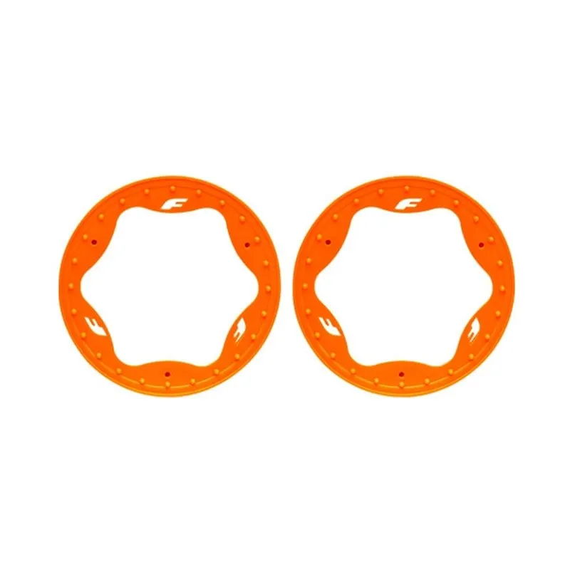 Beadlock Ringar Orange Pro Scale Sand Car Race 3.5