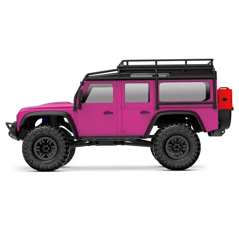 TRX-4M 1/18 Land Rover Defender Crawler Rosa RTR - 2S LiPo/USB Laddare - 3