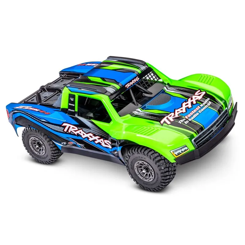 Mini Slash 4x4 RTR TQ BL-2s Grön - USB-C Laddare / 2s LiPo - 3