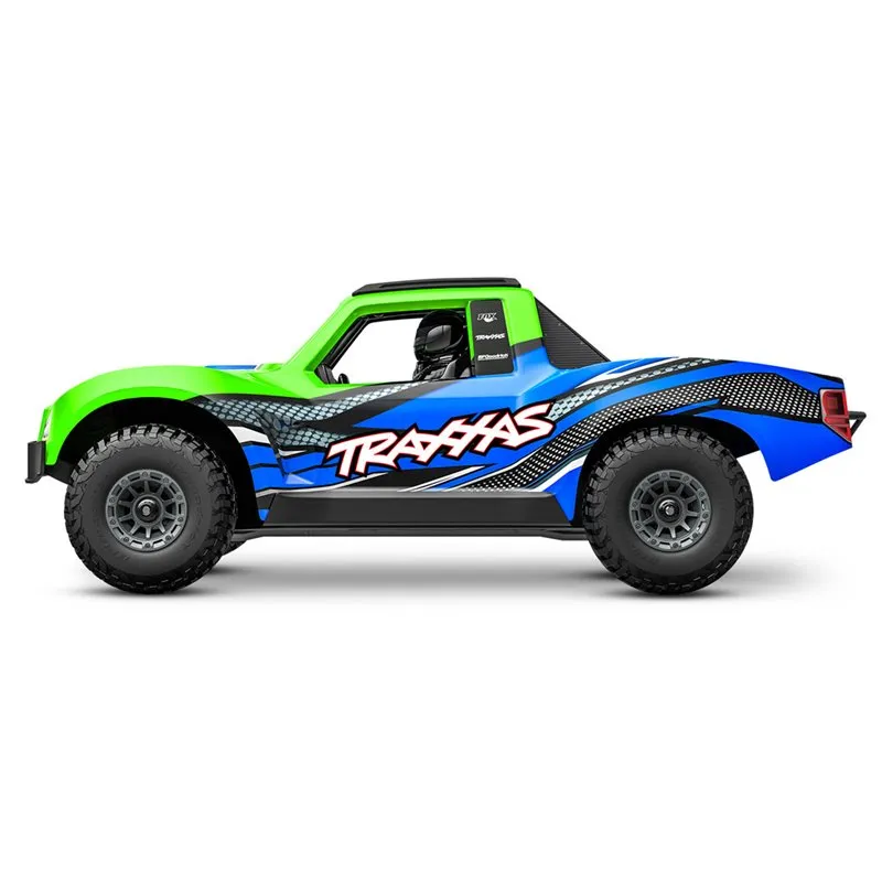 Mini Slash 4x4 RTR TQ BL-2s Grön - USB-C Laddare / 2s LiPo - 4