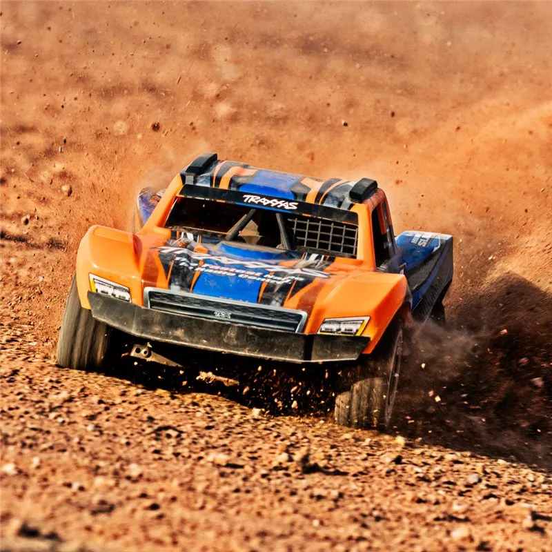 Mini Slash 4x4 RTR TQ BL-2s Orange - USB-C Laddare / 2s LiPo - 7