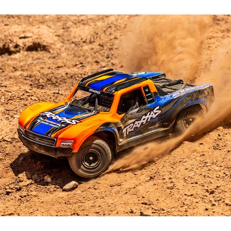 Mini Slash 4x4 RTR TQ BL-2s Orange - USB-C Laddare / 2s LiPo - 8
