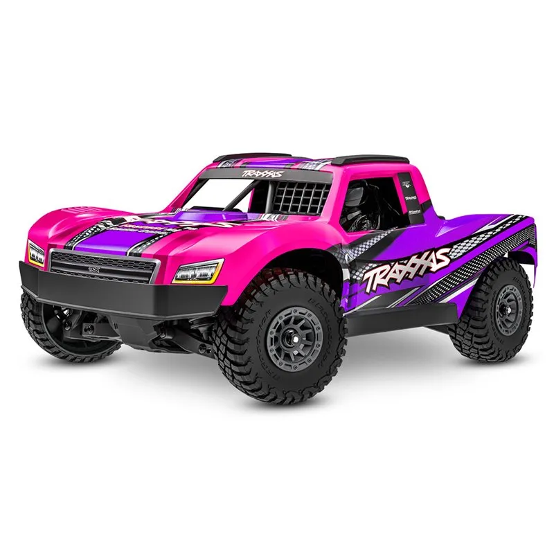 Mini Slash 4x4 RTR TQ BL-2s Rosa - USB-C Laddare / 2s LiPo